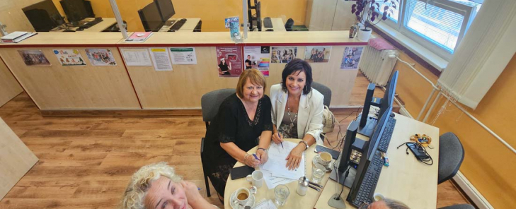 Stretnutie s metodičkou pre marketing škôl  a špecialistkou pre regionálne centrum kariéry BBSK
