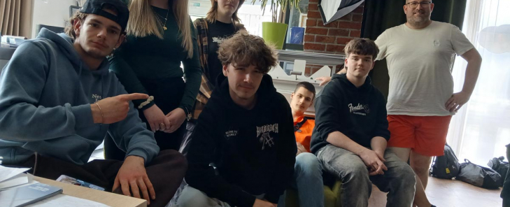 Spolupráca so spoločnosťou  ColorGrafik priniesla žiakom cenné skúsenosti